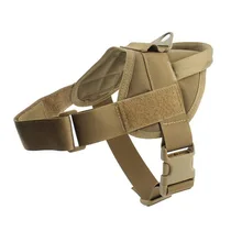 1000D Тактический Жилет Для Собак Открытый военный патруль несущая Собака жилет одежда охотничий сервис поводок для собак с ручка-держатель