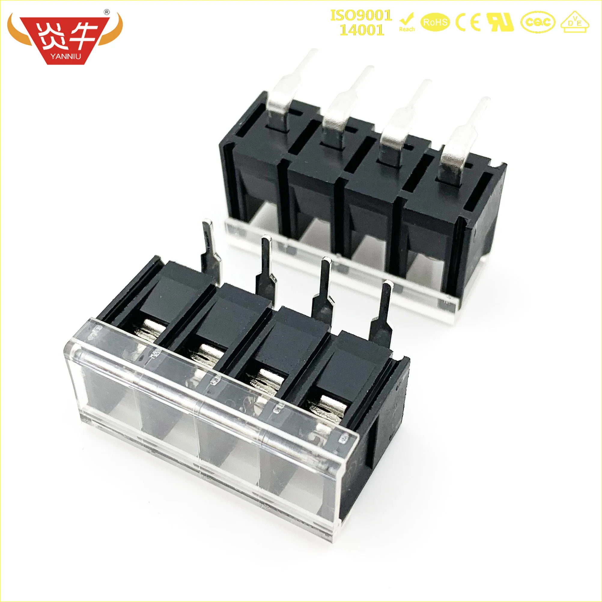 

KF38R 8.25 2P ~ 12P PCB CONNECTOR BARRIER TERMINAL BLOCK KF38 DG38 DG38R B 8.25mm 2PIN ~ 12PIN 20A/300V PHOENIX CONTACT DEGSON