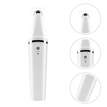 

1pc USB Charging Eye Cream Instrument Beauty Instrument Remove Eye Bags Eye Massager Iontophoresis Massage Pen Face Massager (Wh