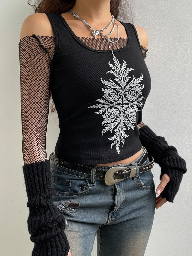 超激安90's vintage エレファント　タンクトップ　Y2K グランジ　パンク