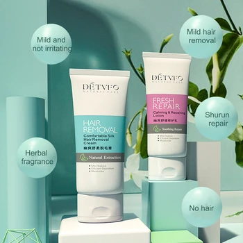 

Painless Effective Depilatory Cream Armpit Legs Hair Removal And Repair Cream For Men And Women Depilatory 100g/80g Hot