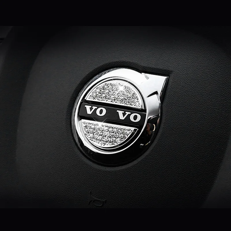 Подходит для рулевого колеса 18-S90XC90V90 с инкрустацией стразами стандарт VOLVO XC60 модифицированный стандарт рулевого колеса