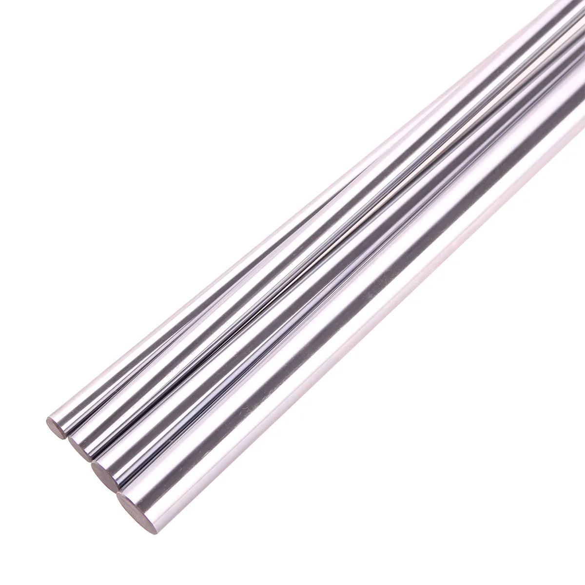 Linear Shaft Rod 2pcs Optical Axis Rail Linear Shaft Chrome Stainless Steel Smooth Linear Rods Axis OD 8MM 10MM 12MM 16MM 6MM 3D Printer CNC Part