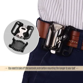 

Camera Belt Holster Mount Waist Clip Holder Hanger With Quick Release Plate 1/4" Screw for Canon Nikon Sony Olympus DSLR Cameras