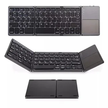 

Portable Folding Bluetooth Mini Keyboard Foldable Wireless Touchpad Keyboard SP99