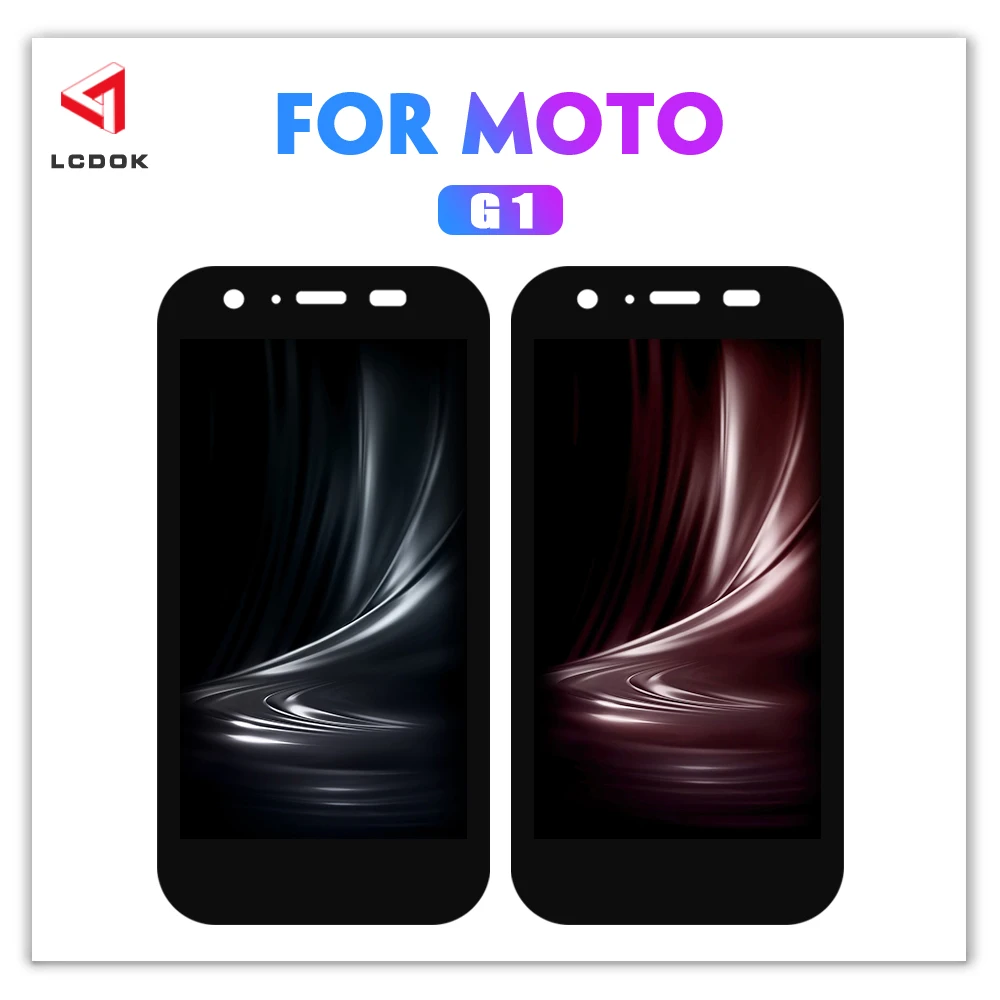 100% протестирован для Motorola Moto G G1 XT1032 XT1033 ЖК-дисплей кодирующий преобразователь