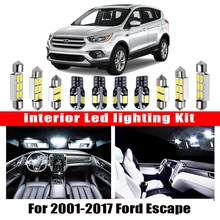 Для 2001 2017 Ford Escape белый автомобильные аксессуары Canbus без ошибок