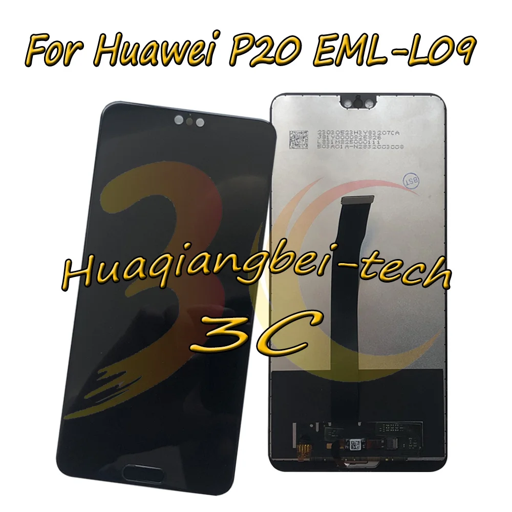 Новинка 5 8 дюйма для Huawei P20 телефон полный ЖК дисплей + сенсорный экран дигитайзер