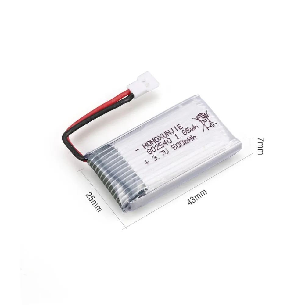 4 шт 3,7 V 500mAh батарея+ 4 в 1 USB зарядное устройство для Syma X5 X5C X5SC X5SW MJX X705C RC Дрон Квадрокоптер запасные части батареи