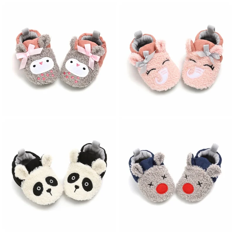  Newborn Baby Toddler Soft Soled First Walkers Baby Shoes Autumn Baby Girls Breathable Anti-Slip Cas