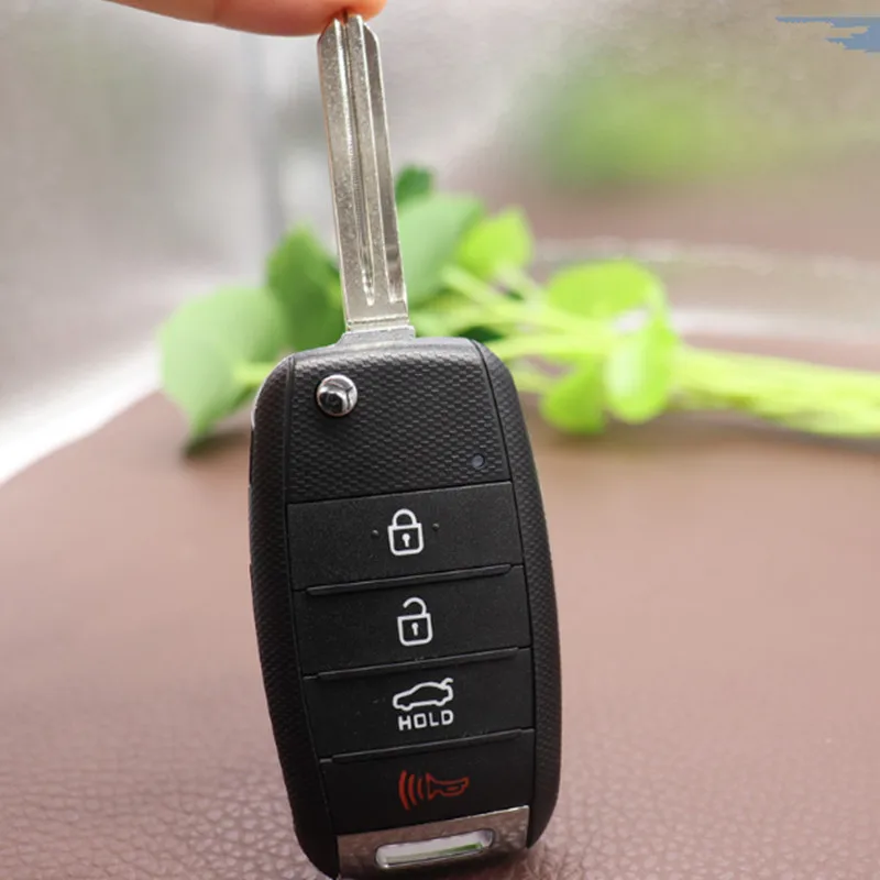 DAKATU для Kia Sorento Carens K3 Флип обложка сменная 3/3+ 1 4 кнопки дистанционного ключа автомобиля оболочки чехол Fob - Количество кнопок: 4 Кнопки