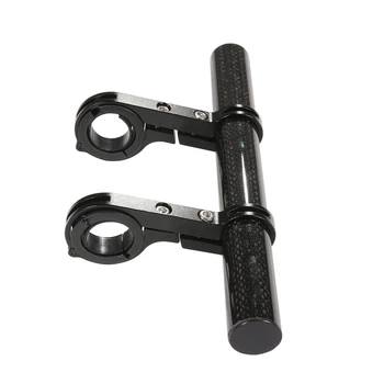 

Bicycle Handlebar Expander Double Handlebar Expander Carbon Fiber Fixed Frame, Aluminum Alloy Bracket, Space Saving, Plus 1x Hex