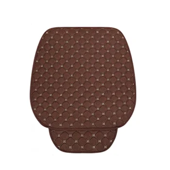 

3pcs Set Car Seat Mat Linen Cusion for Auto Vehicle Replacement Universal F-Best