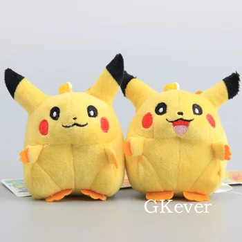 

9cm Pikachu Plush Keychain Mini Pendant Toys Cute Pikachu Plush Toys Doll Peluche Women Kids Birthday Party Gift