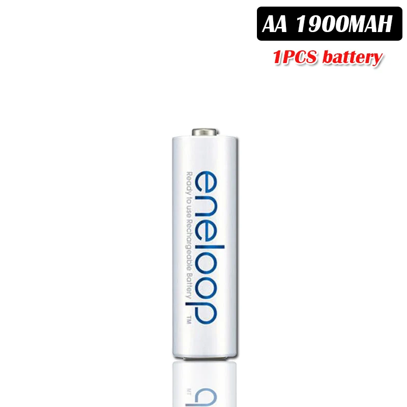 Panasonic 1,2 V 1900mAh Ni-MH AA батареи для камеры Фонарик Игрушка предварительно заряженные перезаряжаемые батареи сделано в Японии - Цвет: 1pcs