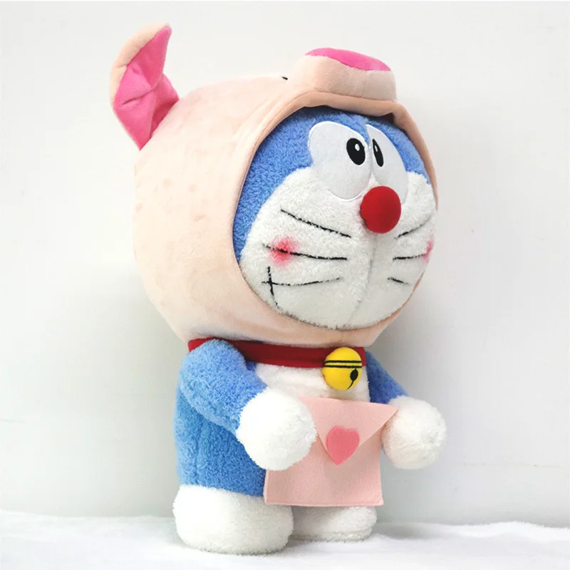 45 см Большой Аниме Плюшевые Игрушки Doraemon мягкие забавные плюшевые игрушки Doraemon косплей вещи плюшевые куклы игрушки подарки для детей подруги
