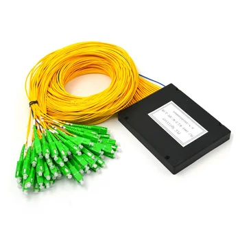 

Single mode Fiber Optic Splitter SC/APC 1X64 plc splitter FBT Optical Couple