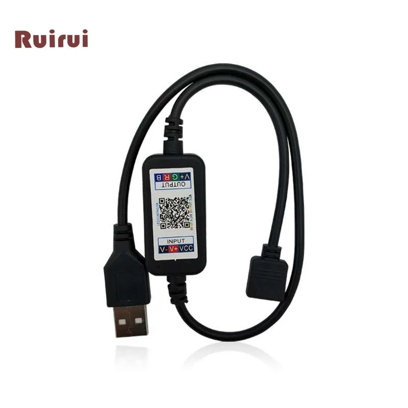 

100PCS USB Bluetooth Controller 5-24v Mobile APP Smart Controller LED Mini Bluetooth Controller