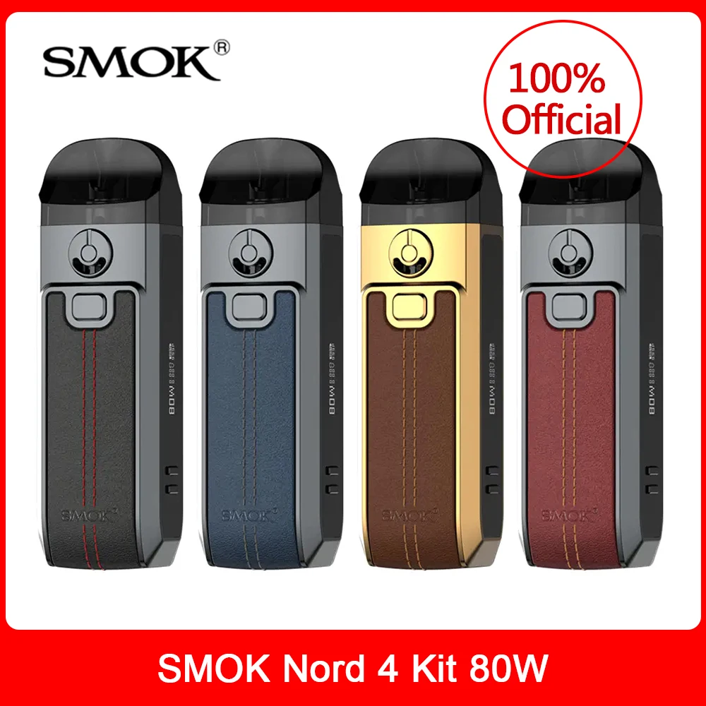 Оригинальный набор SMOK Nord 4 80 Вт 2000 мАч 5 мл картридж Nord4 электронная сигарета с 2
