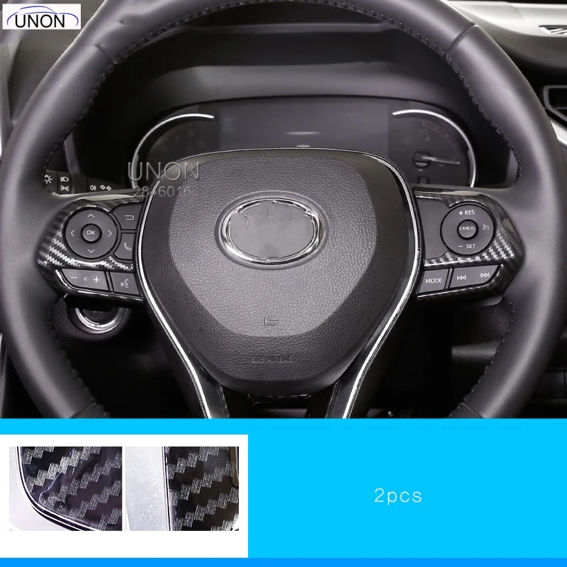 Для Toyota RAV4 XA50 RAV4 50 ABS декоративные кнопки для рулевого колеса, накладка, аксессуары для интерьера