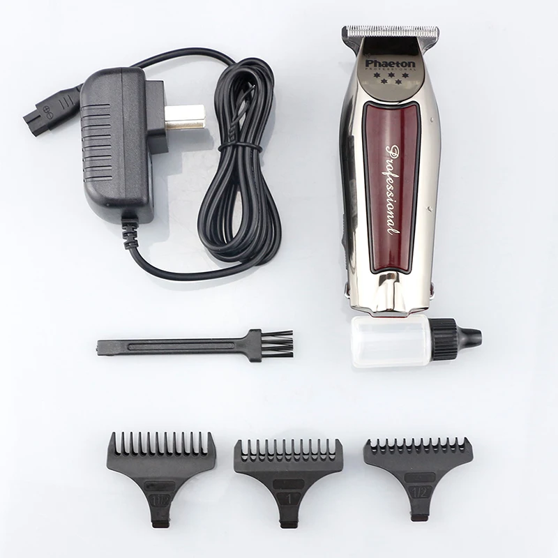Professional Barber Hair Trimmer Salon Oil Head Electric Clipper Titanium Alloy Hair Cutting Cordless Corded Electric 2