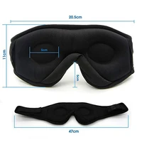Mask For Sleep Headphones Bluetooth 3D Eye Mask Music Play Sleeping Headphones with Built-in HD Speaker 2