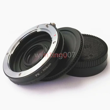 

adapter Infinity Focus with glass for Pentax K PK Lens to nikon d3 d5 D90 d500 d600 d750 d800 D5000 D3000 D3100 d7200 camera