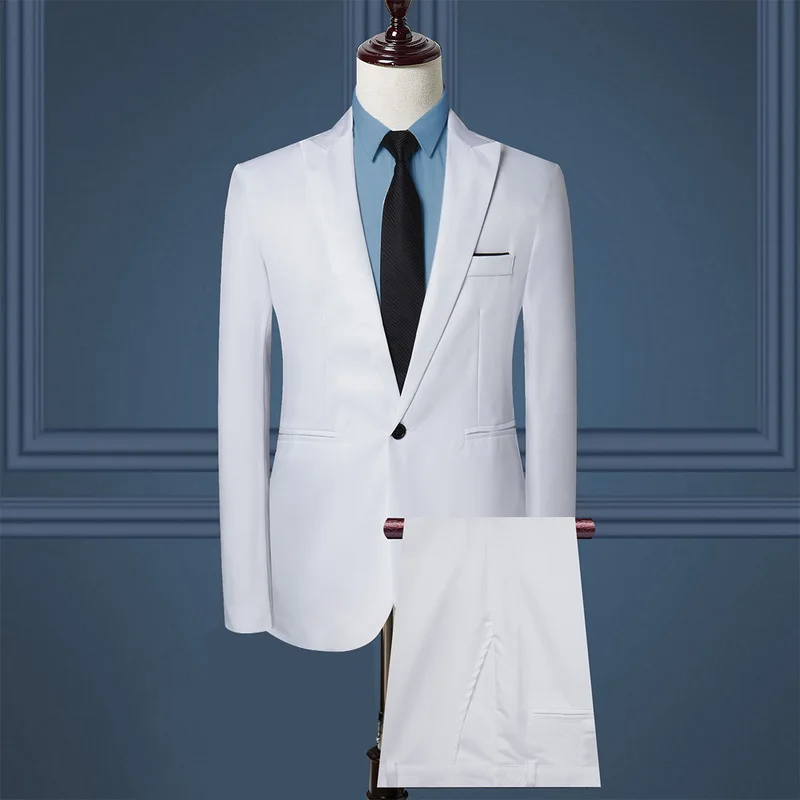 HEFLASHOR, мужской костюм, свадебный костюм для мужчин, воротник-шаль, 3 штуки, приталенный бордовый костюм, мужской Королевский синий смокинг, пиджак, мужской костюм