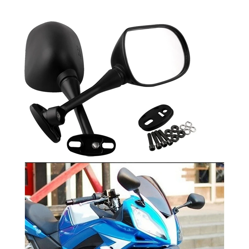 

Motorcycle Rear View Mirror Side Mirrors for Honda Cbr600 Rr 2003-2018 1000Rr 2004-2007 Suzuki Gsxr600 750 Motorbike Accessories