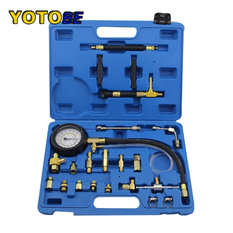 

New Arrival TU-114 Fuel Pressure Tester Pressure Gauge Auto Diagnostics Tools Set