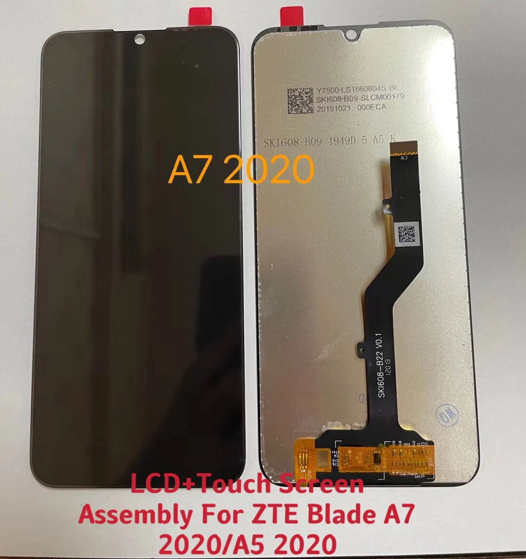 100% Оригинальный протестированный ЖК-дисплей для ZTE Blade A5 2020/A7 2020 запчасти