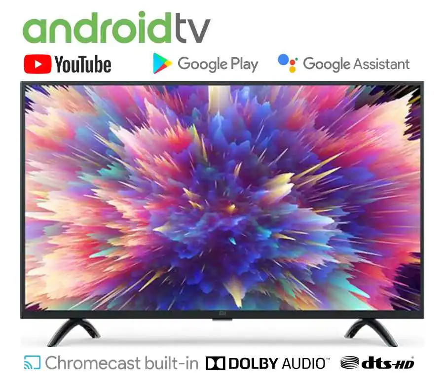 

XIAOMI TV 32 Inch Android 9.0 HD 1GB RAM 8GB ROM 5G WIFI bluetooth 4.2 DVB-T2/C Voice Control Smart TV Global Edition EU