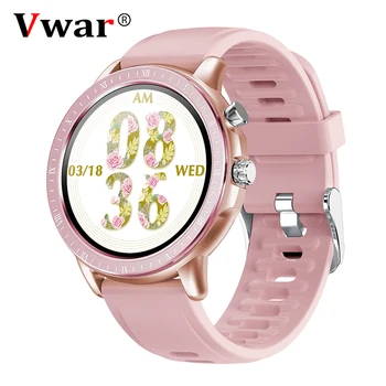 

2020 Vwar Women Smartwatch Heart Rate Monitor Blood Pressure Sport Clock VS S09PLUS Waterproof Bluetooth Fitness Smart Watch