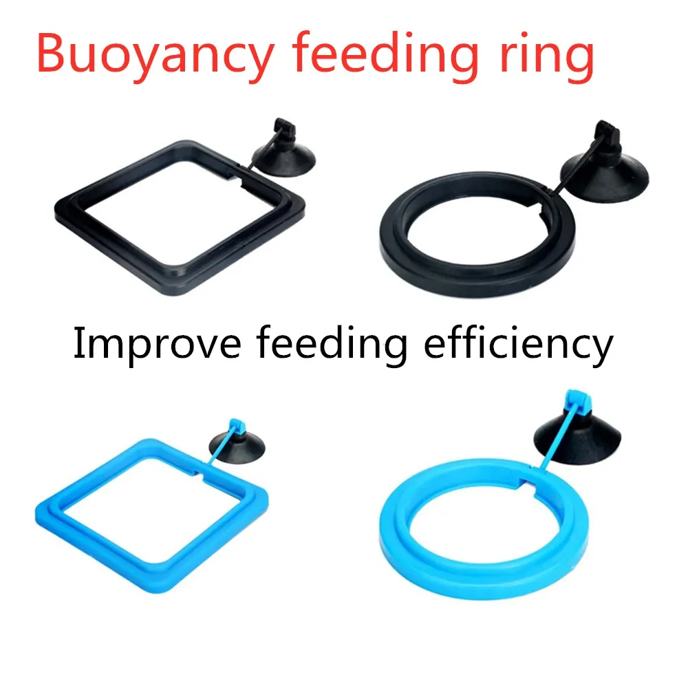 Fish Food Feeding Ring Aquarium Tank Tropical Feed Feeder | Дом и сад