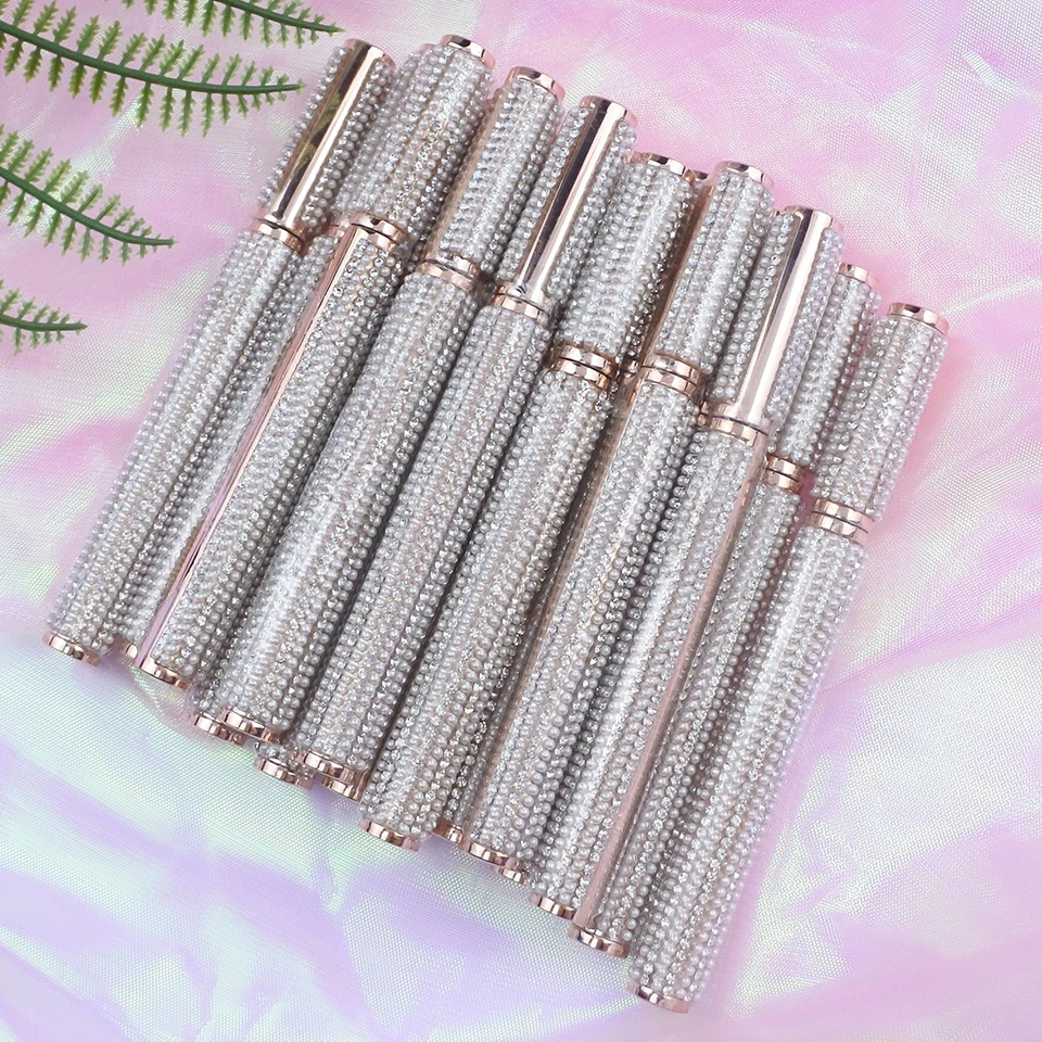 Eyeliner Glue Makeup Wholesale 5/10/30/50 Pcs Magic Self Adhesive Lashes Eyeliner Quick Drying White & Black Eye liner 6