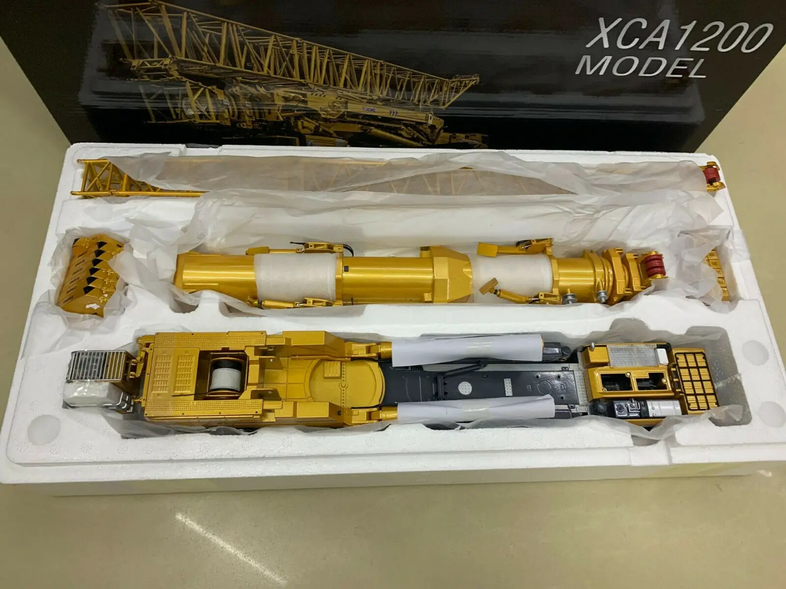 Классический оригинальный новый запуск 1:50 XCA1200 вездеходный кран Модель 1200 тонн