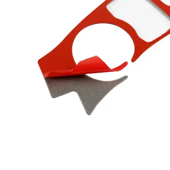 

Car Styling Carbon Fiber Steering Wheel Button Cover For LEXUS IS250 IS300 IS350 2014-2017 Decor Car Accessories