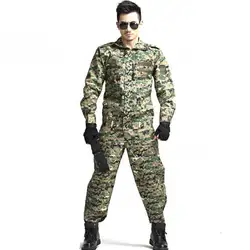 Пейнтбол тактическая камуфляжная военная форма Военная Маскировочная костюм военная одежда для охотника и рыбалки рубашка и брюки