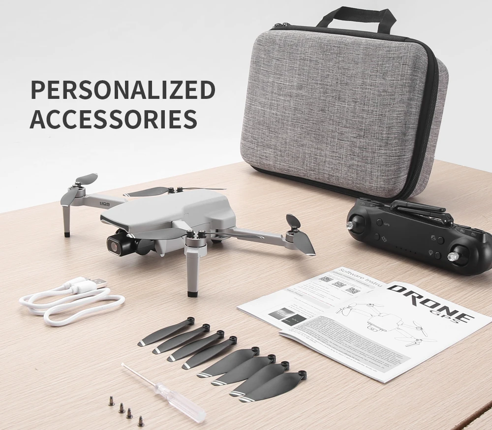 LSRC мини Дрон GPS L108 4K HD 5G WiFi бесщеточный двигатель FPV Летающий 25 минут дистанция RC 1