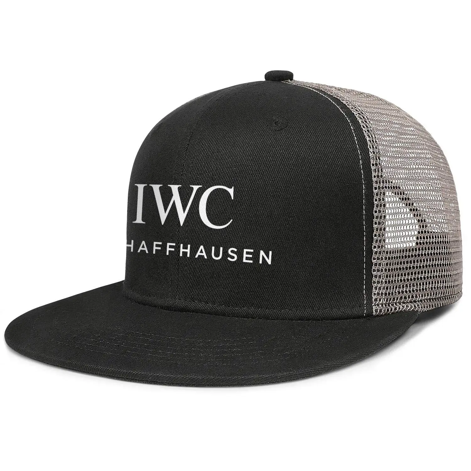 Классическая Бейсболка унисекс Iwc-schaffhausen-логотип-прозрачный-открытый мыть папа шляпа