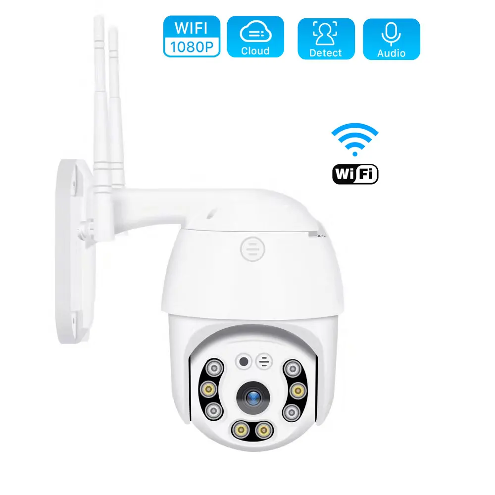 

HD WiFi IP Camera Outdoor PTZ CCTV Home Security Wireless IP IR Camera Speed dome IP66 Two Way Audio IR Surveillance Camara