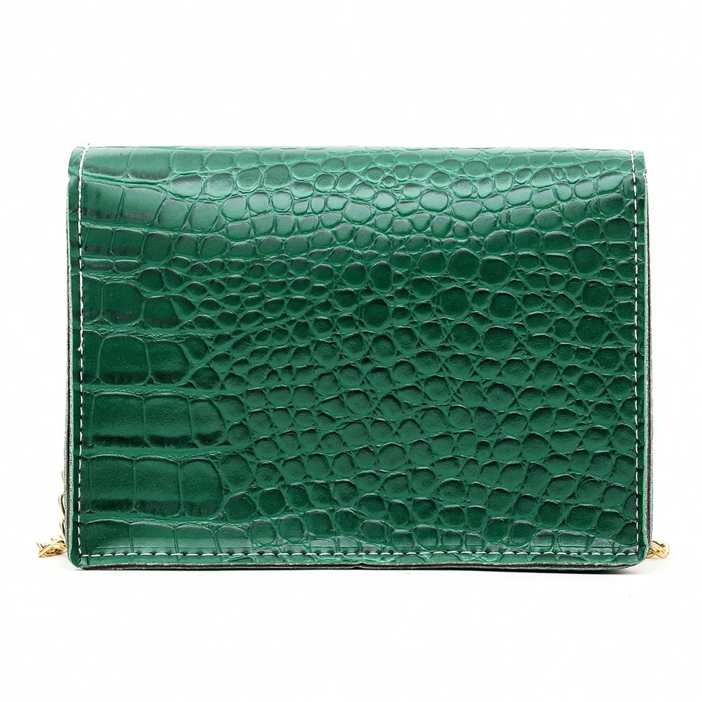 Elegant Crocodile Pattern Crossbody Bags for Women Small Square Leather Luxury Handbags Women Bags Designer Shoulder Bag#T2