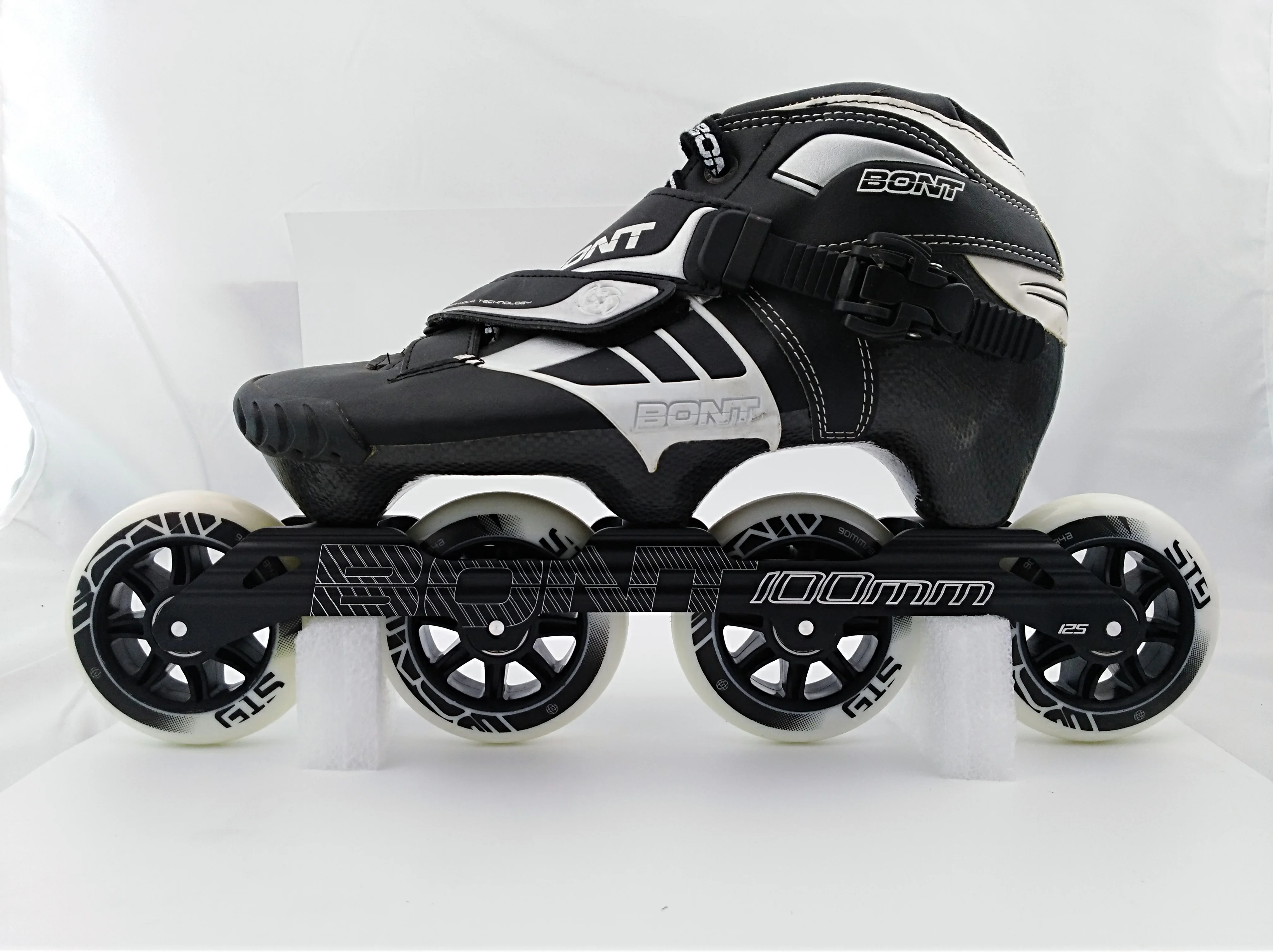 BONT Z-bota de patín en línea 3PT, bota de patín de velocidad, bota de  patinaje de cuatro ruedas, bota de patín de carbono en línea - AliExpress
