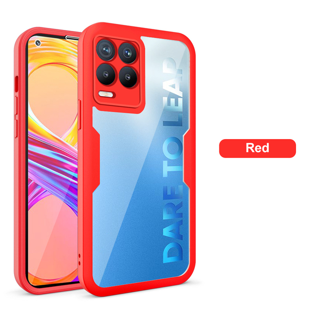 Full Body Cover For Oppo Realme 8 Pro Reno4Z Double Protective Case For Oppo A92 15S A 94 95 54 5G 9 5 93 52 72 92 74 Coque