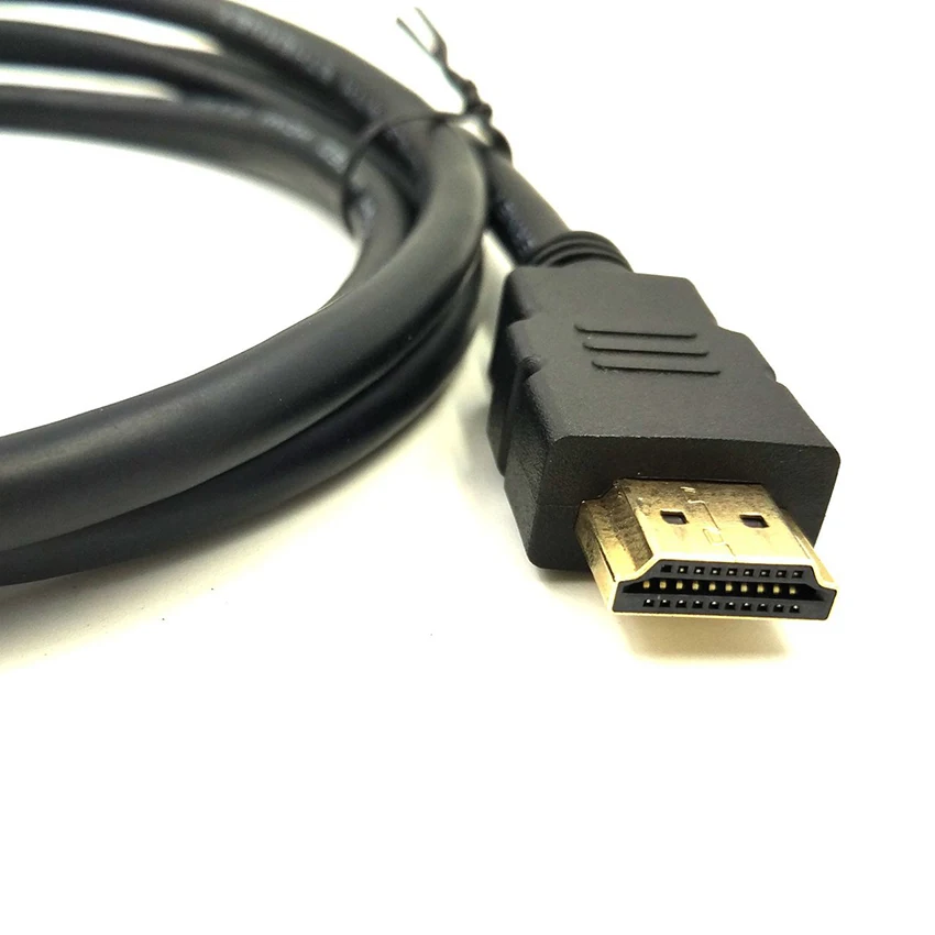 HDMI кабель для монтажа на панель позолоченный Высокоскоростной с винтами папа