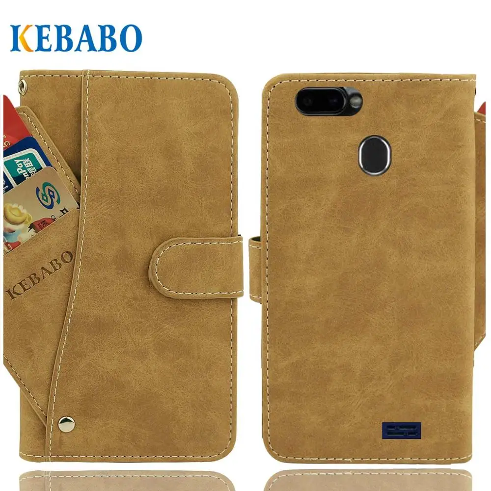 Винтажный кожаный кошелек Prestigio Muze J5 5524 DUO флип-чехол 5 2 дюйма Роскошный чехол для