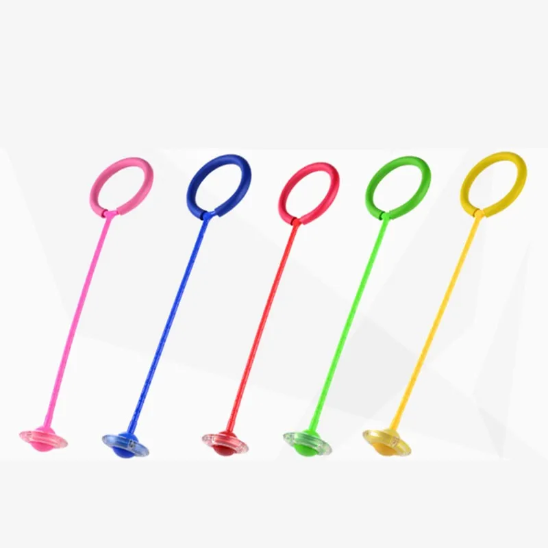 Flash Jumping foot force Ball Kids Outdoor Fun Sports Toy LED Children Jumping ring jumping circle ball Child-parent Games 2