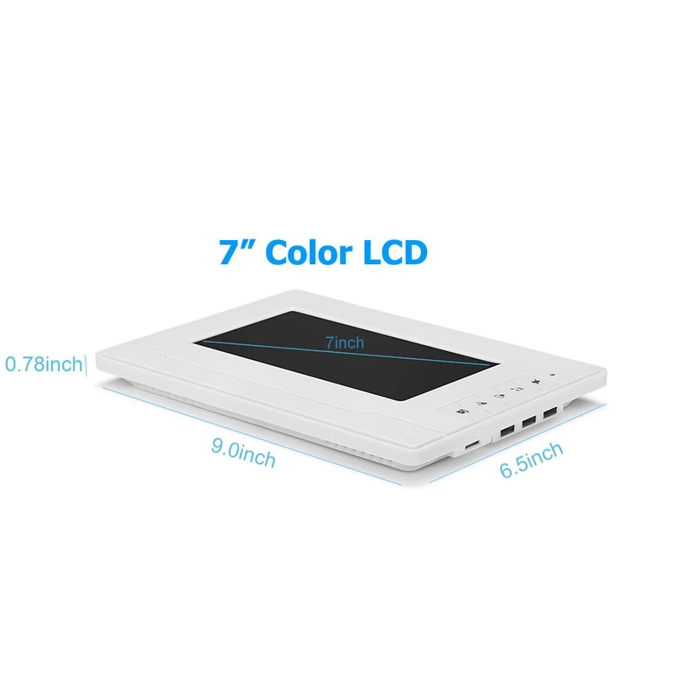 Рисунок 4 - 7 дюймов монитор видео домофон