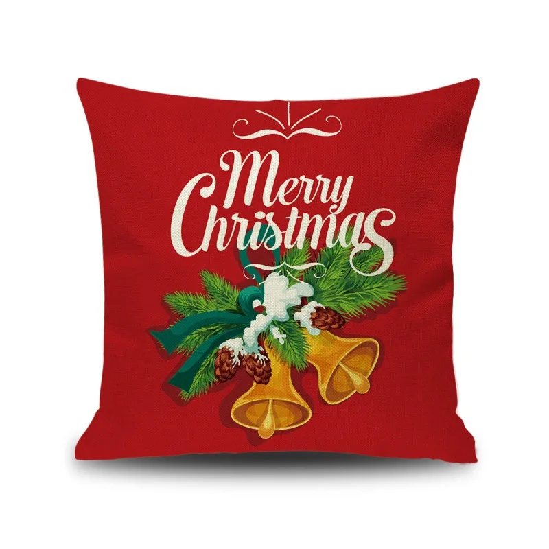 New Christmas Pillowcase Home Sofa Car Back cushion pillow case christmas pillow pillow cover