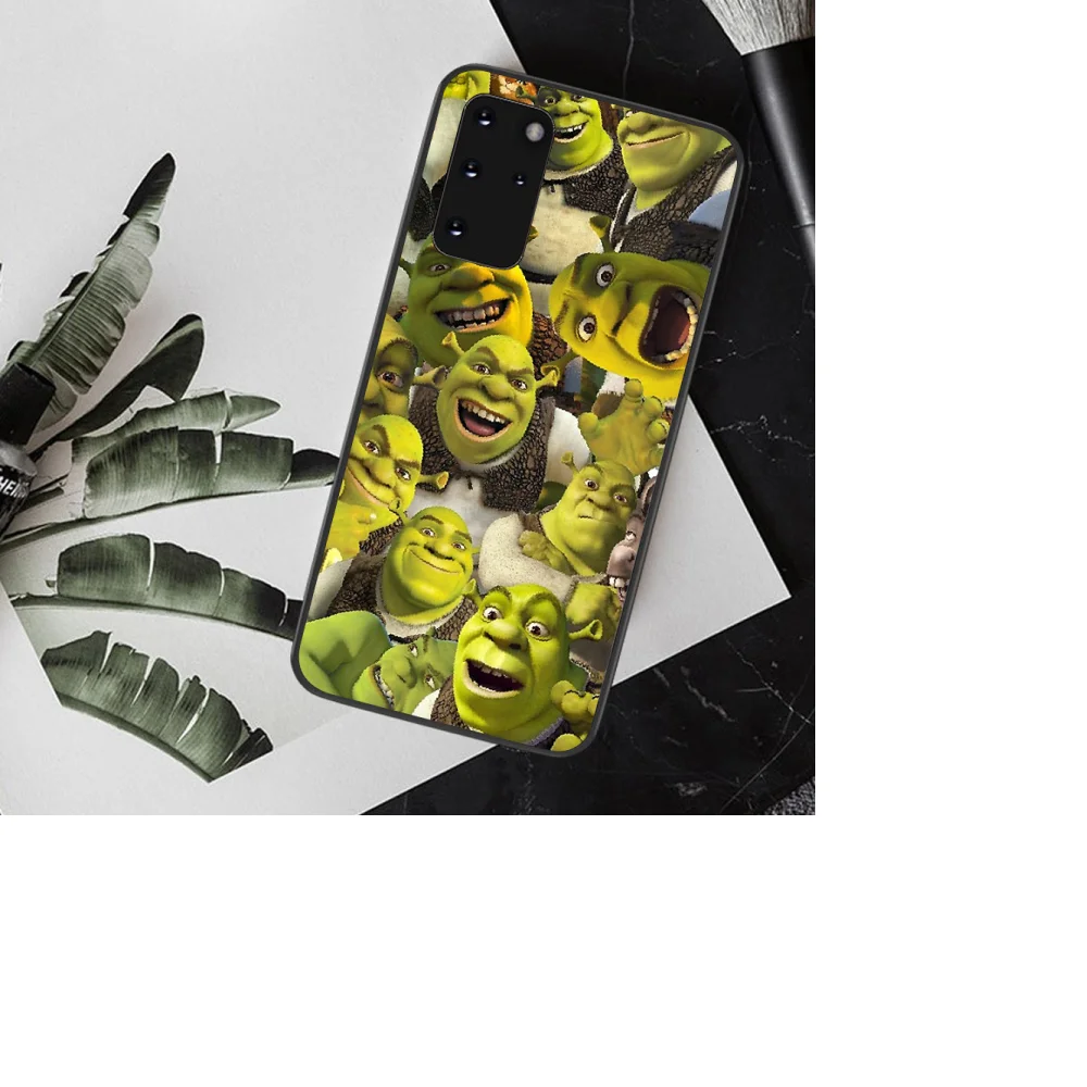 NBDRUICAI мультфильм Moive Шрек чехол для телефона Samsung S20 ultra S5 S6 S7 edge S8 S9 plus S10 plus|Бамперы|